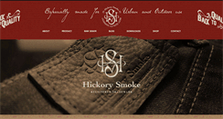 Desktop Screenshot of hickorysmoke.com