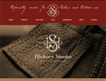 Tablet Screenshot of hickorysmoke.com